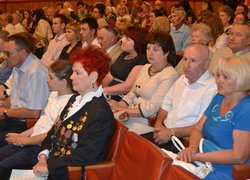Урочисті збори з нагоди 68-ої річниці Перемоги у Великій Вітчизняній війні у Будинку культури